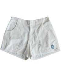 GALLERY DEPT. - Pantalones Cortos Con Logo Bordado - Lyst