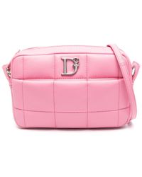 DSquared² - D2 Statement Leather Crossbody Bag - Lyst