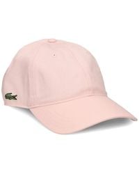 Lacoste - Logo-Patch Baseball Cap - Lyst