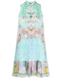 Camilla - Kleid mit grafischem Print - Lyst