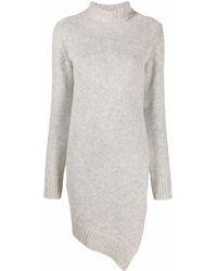 Jil Sander - Maglione A Collo Alto Asimmetrico - Lyst
