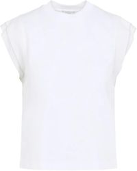 Peserico - T-Shirt Met Korte Mouwen - Lyst