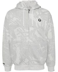 Aape By A Bathing Ape - Moonface Kapuzenjacke mit Logo - Lyst