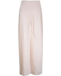 Vince - High-Waisted Satin Trousers - Lyst