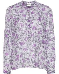 Isabel Marant - Maria Abstract-print Blouse - Lyst