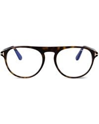 Tom Ford - Tortoiseshell-Effect Pilot Glasses - Lyst