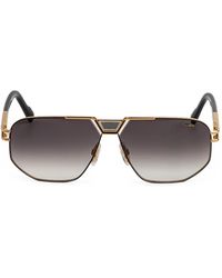 Cazal - 9114 Geometric-Frame Sunglasses - Lyst