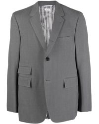 Thom Browne - Single-Breasted Wool Blazer - Lyst
