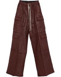 Rick Owens - Cargo-Pocket Drawstring Trousers - Lyst