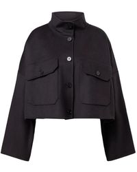DRYKORN - Arklow Button-Up Cropped Jacket - Lyst