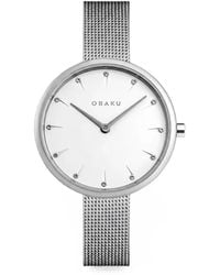 Obaku - Notat 36Mm Watch - Lyst