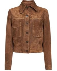 Blanca Vita - Manteau Boutonné À Poches À Rabat - Lyst
