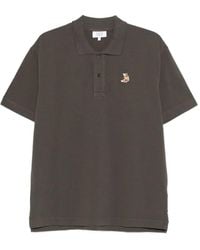 Maison Kitsuné - Logo Polo Shirt - Lyst