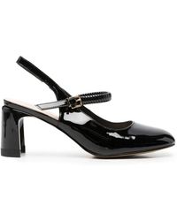 Linda Baumann - Patent Slingback Pumps - Lyst