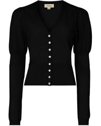 Temperley London - Puff-Sleeve Cardigan - Lyst