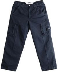 ERL - Pantalones Cargo Con Diseño Rasgado - Lyst