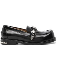 Toga Virilis - Loafer Mit Nietendetail - Lyst