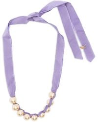forte_forte - Faux-Pearl Necklace - Lyst