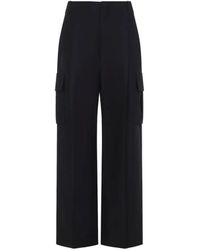 Carven - Wool Cargo Pants - Lyst