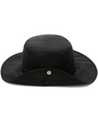 Jil Sander - Wide-brim Drawstring Bucket Hat - Lyst