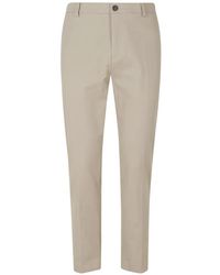 Department 5 - Pantalon En Coton À Coupe Droite - Lyst