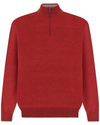 Paul & Shark - Piuma Half-Zip Sweater - Lyst