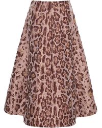 Cara Cara - Falda Mimosa con estampado de leopardo - Lyst