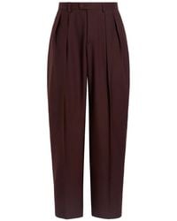 Dolce & Gabbana - Wool Gabardine Trousers - Lyst