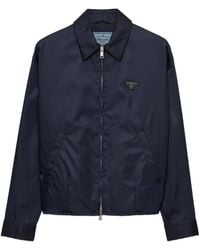 Prada - Veste Bomber À Fermeture Zippée - Lyst