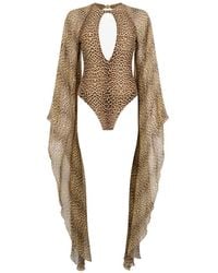 Roberto Cavalli - Baby Jaguar Print One-Piece Swimsuit - Lyst