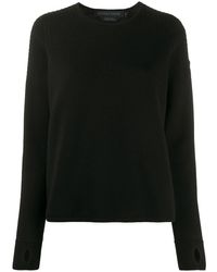 Canada Goose Logo Patch Jumper - Black