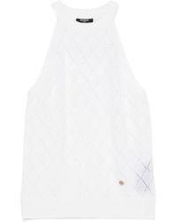 Balmain - Wool Top - Lyst