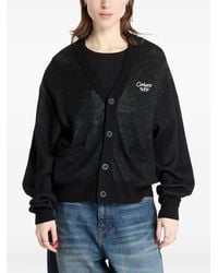 Carhartt - Logo-Embroidered Buttoned Cardigan - Lyst