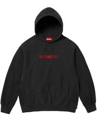 Supreme - X Swarovski Hoodie Mit Motion-Logo - Lyst