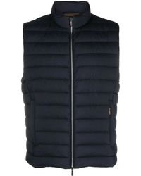 Moorer - Quilted Zipped Gilet - Lyst