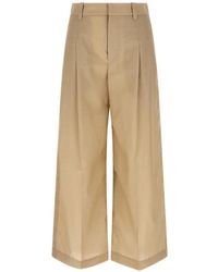 Brunello Cucinelli - Monile Pleated Trousers - Lyst