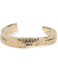 Givenchy - Logo Cuff Bracelet - Lyst