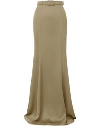 Il Volo - Anais Belted Maxi Skirt - Lyst