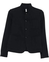Circolo 1901 - Mandarin-Collar Patch-Pocket Jacket - Lyst