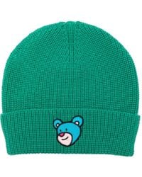 INBETWEENERS - Ribbed Teddy-Embroidered Beanie - Lyst