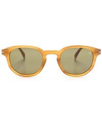David Beckham - 1007/S Round-Frame Sunglasses - Lyst