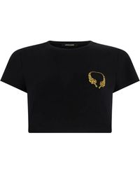 Roberto Cavalli - Cropped T-Shirt - Lyst