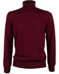 Brooksfield - Roll-Neck Logo Sweater - Lyst