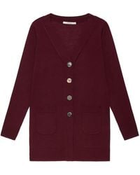 Maliparmi - Button Patch Pocket Cardigan - Lyst
