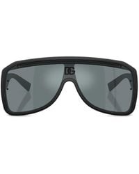 Dolce & Gabbana - Dg Logo-Plaque Sunglasses - Lyst