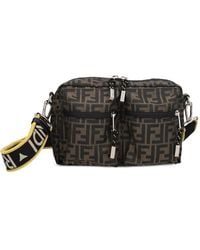 Fendi - Ff Logo-Print Camera Bag - Lyst