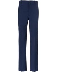 Balenciaga - Straight Leg Tailored Trousers - Lyst