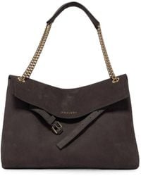 Orciani - Midi Venus Nabucco Leather Shoulder Bag - Lyst