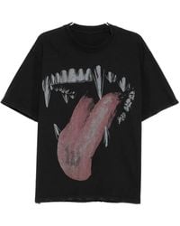 WARMAN - Graphic-Print T-Shirt - Lyst