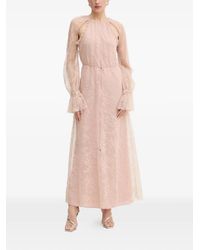 Pinko - Lace Maxi Dress - Lyst